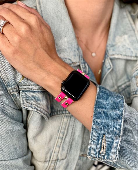 pink Apple Watch straps